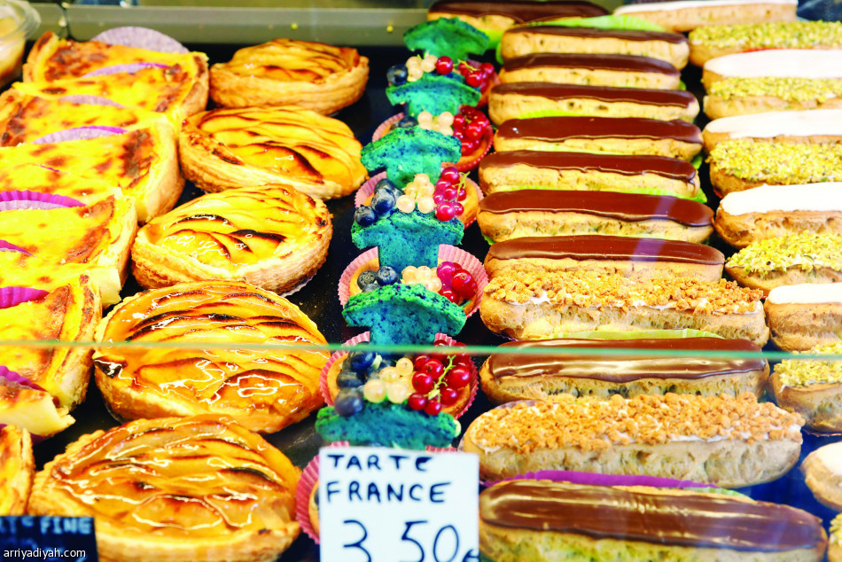 الكعك يغزو فرنسا
