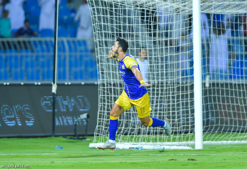 النصر يواصل انطلاقته.. ويسقط الفيصلي بثنائية