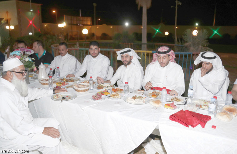 صورة التقطت أمس من حفل إفطار نجوم السلام تصوير: بشير صالح