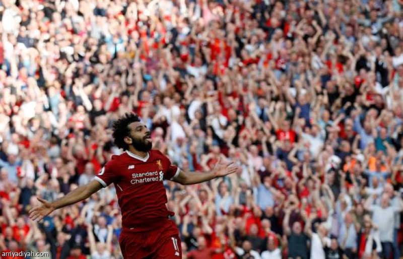 المصري صلاح يقود ليفربول للفوز برباعية على أرسنال