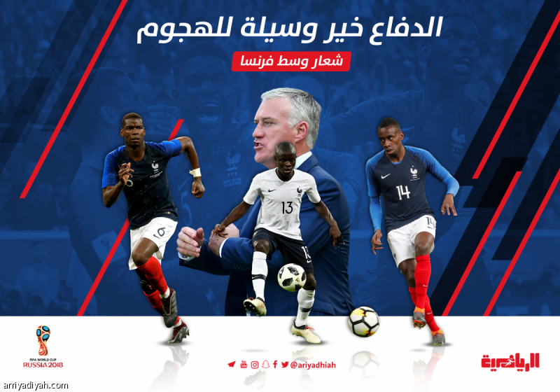 شعار وسط فرنسا.. الدفاع خير وسيلة للهجوم