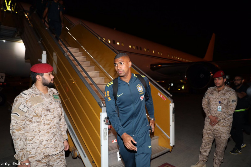 المنتخب البرازيلي يصل الرياض بكامل نجومه