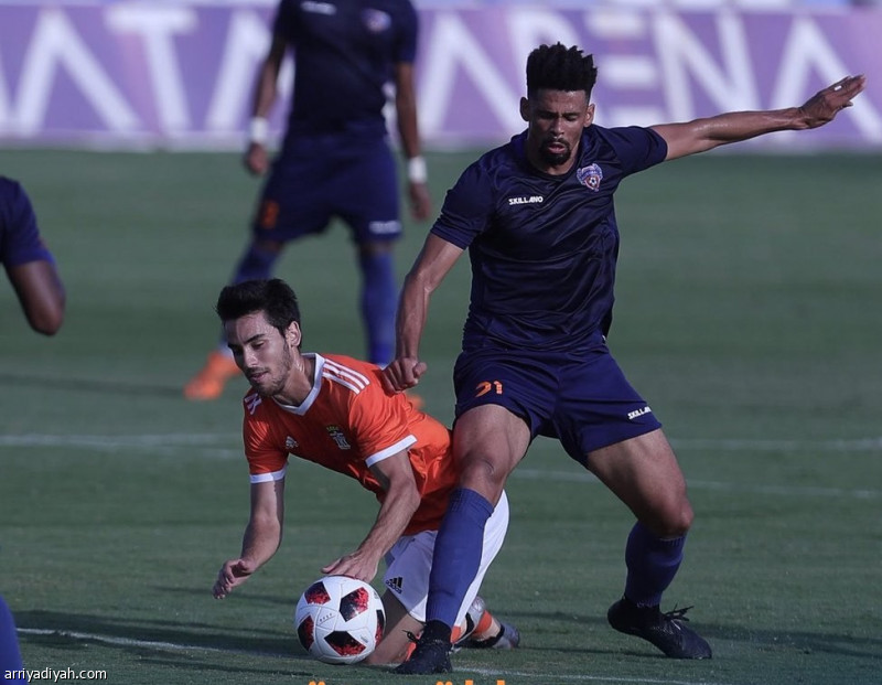 ودياً.. الفيحاء يقلب الطاولة على قرطاجنة الإسباني
