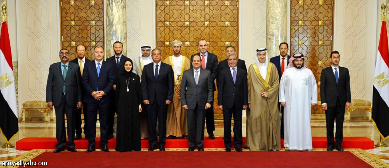 الرئيس المصري عبدالفتاح السيسي يستقبل تركي آل الشيخ