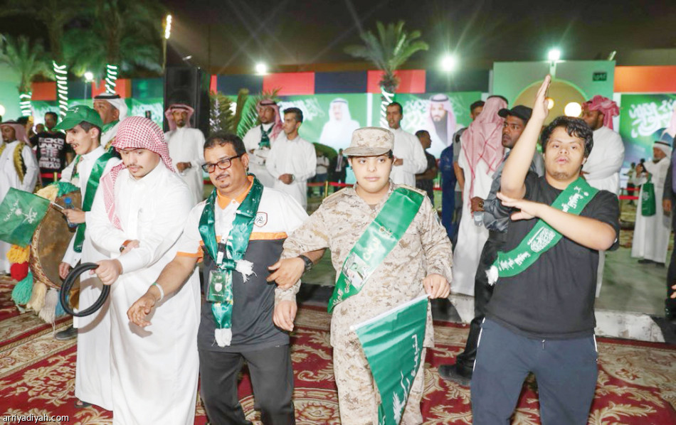 احتفالية الشباب..
عرضة.. ومسيرة عن تاريخ السعودية