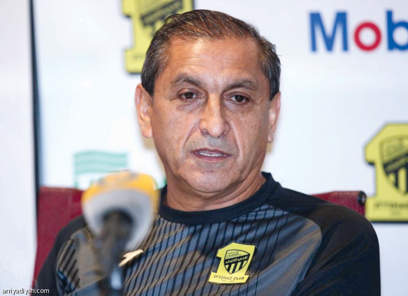 صورة التقطت أمس لدياز خلال المؤتمر الصحفي (المركز الإعلامي ـ الاتحاد)