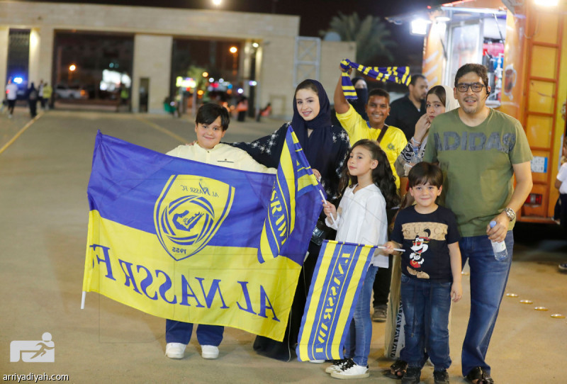 حضور لافت للعائلات في مواجهة النصر والفيصلي