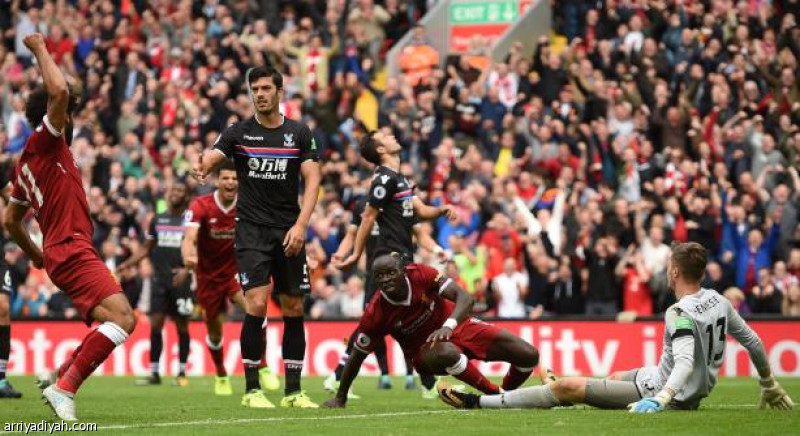 ليفربول يكسب كريستال بالاس بهدف ماني