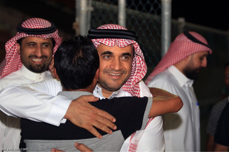 حشد جماهيري شبابي في استقبال خالد البلطان
