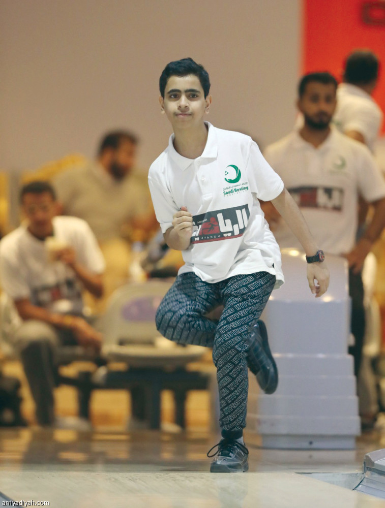 صورة التقطت للاعب محمد الدليجان محتفلا بعد تسديدة موفقة تصوير: عيسى الدبيسي