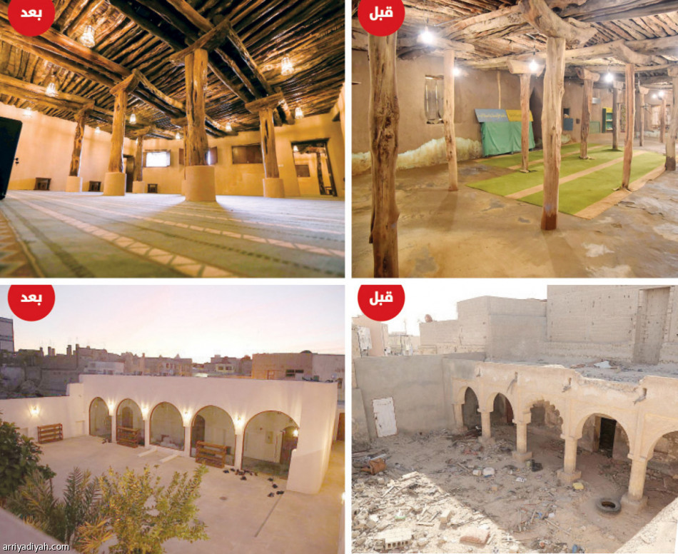 مشروع الأمير محمد بن سلمان لتطوير المساجد التاريخية