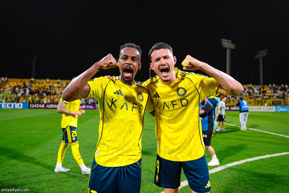 3 خماسيات نصراوية على طريق النهائي