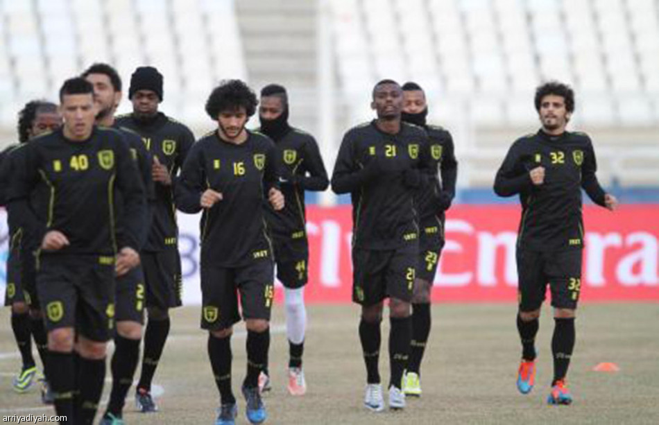 الاتحاد ينهي تحضيراته لمواجهة تبريز في أجواء باردة