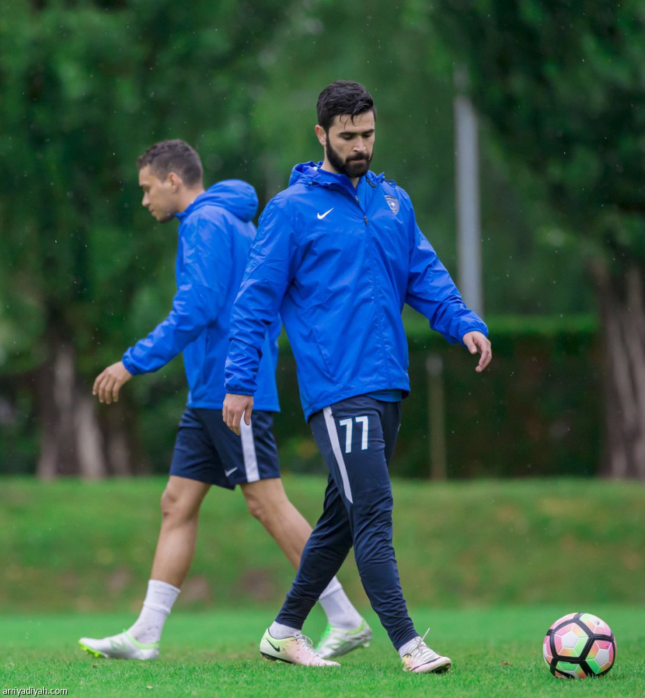 الهلال يستعد لوديته الأولى تحت الأمطار