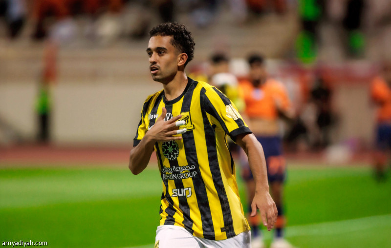 أحمد الغامدي يسجل هدفه الأول مع الاتحاد بعد 567 يومًا في مواجهة الفيحاء