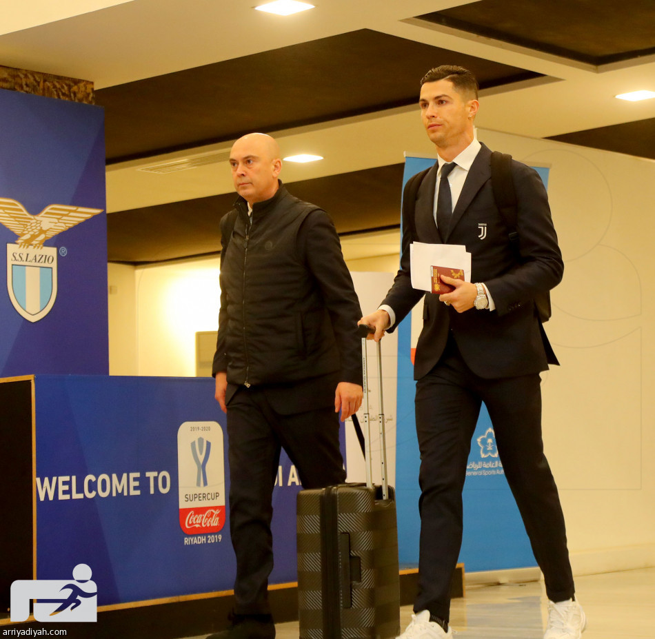 نجوم اليوفي يصلون الرياض تأهبا للسوبر الإيطالي