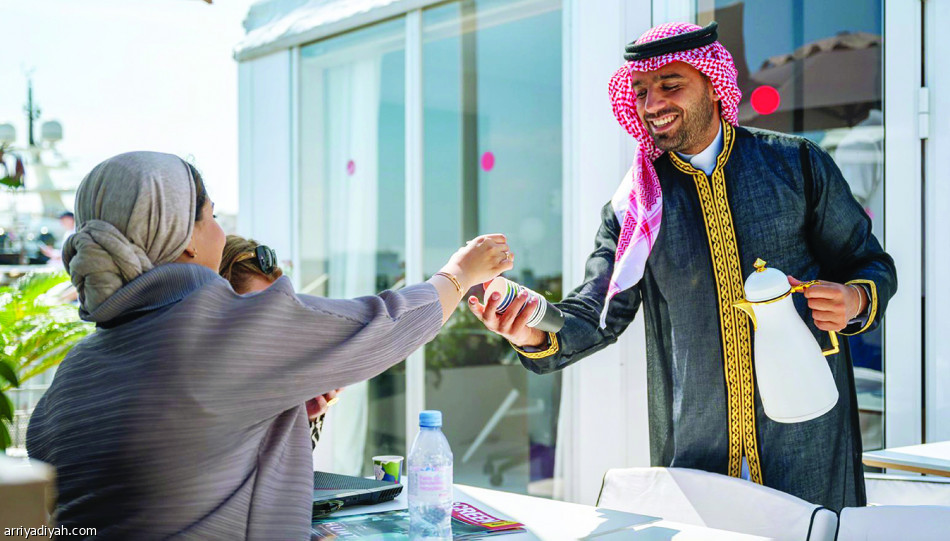 القهوة السعودية
تحضر في «كان»