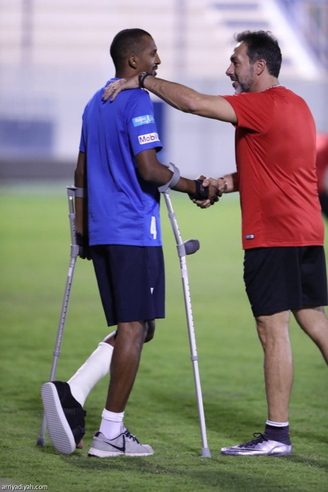 الشمراني يعود لتدريبات الهلال