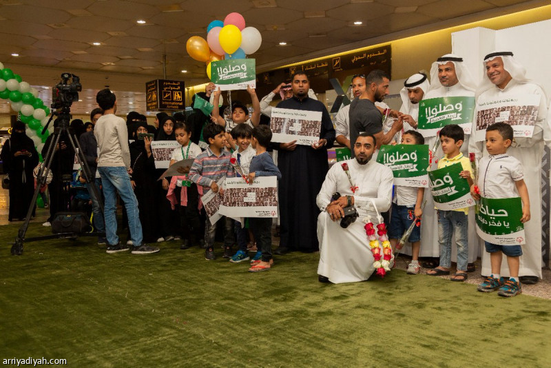 استقبال الأبطال