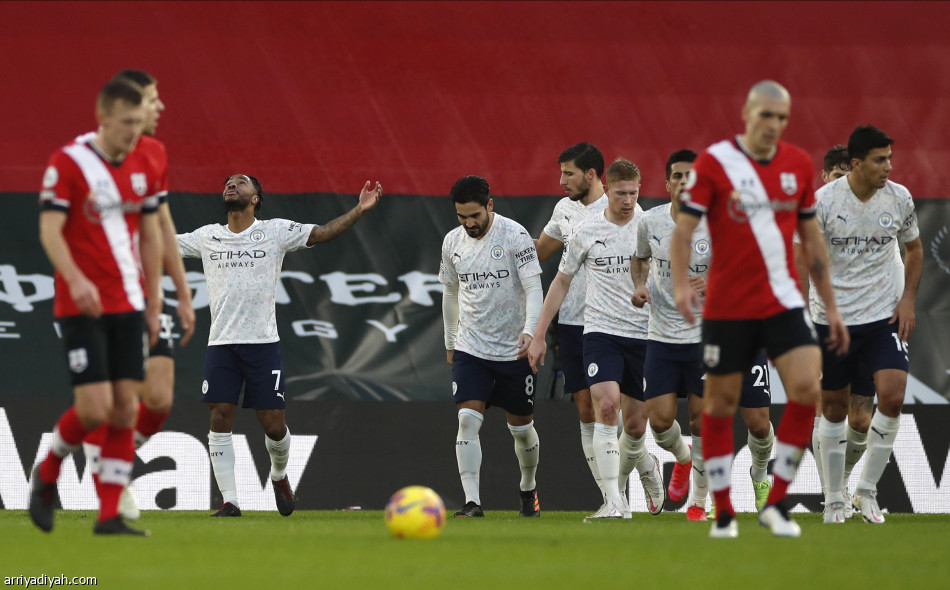 انتصار صعب للسيتي على ساوثهامبتون