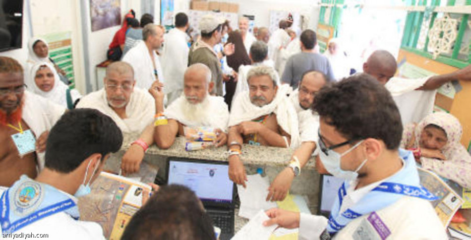 4993 حاجا تائها أرشدتهم كشافة هيئة الرياضة