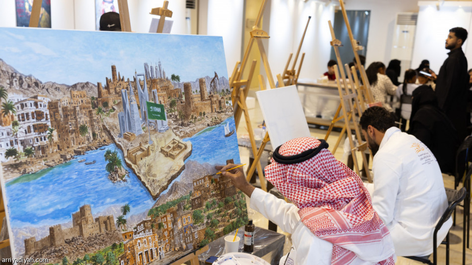 ربوعيات ومرسم حر في «ثقافة وفنون» الرياض