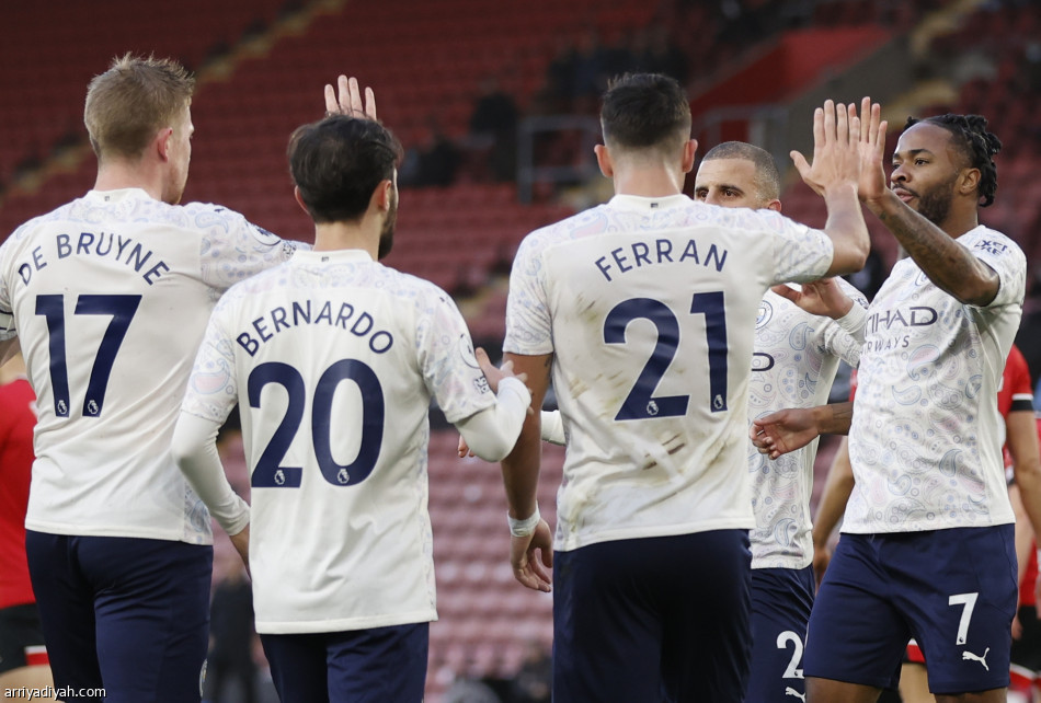 انتصار صعب للسيتي على ساوثهامبتون