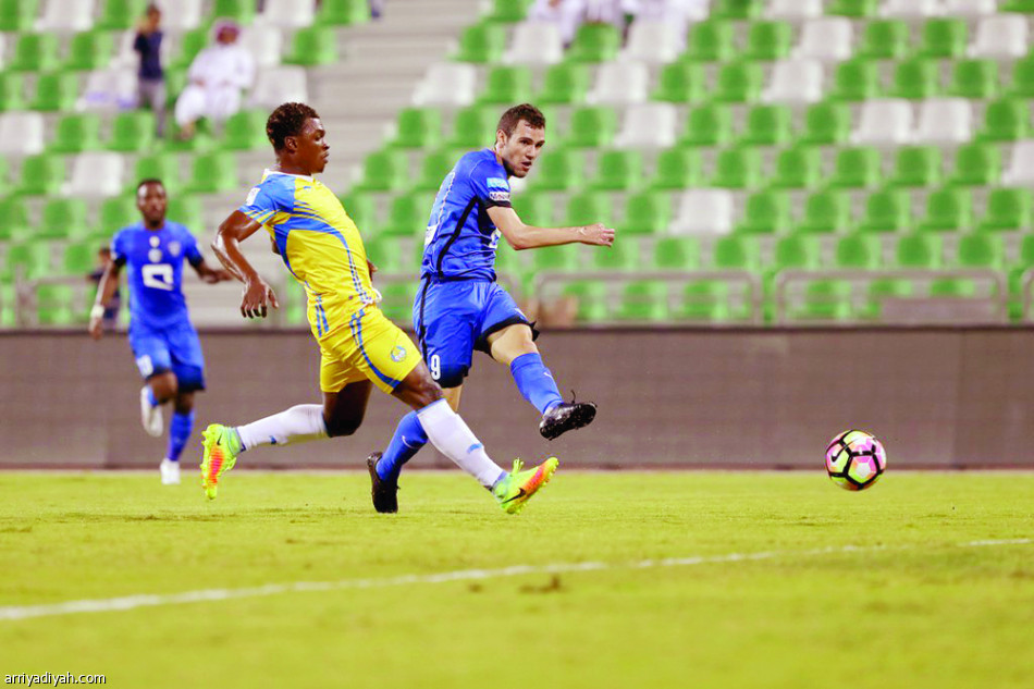 ميليسي أكبر مكاسب الهلال أمام الغرافة