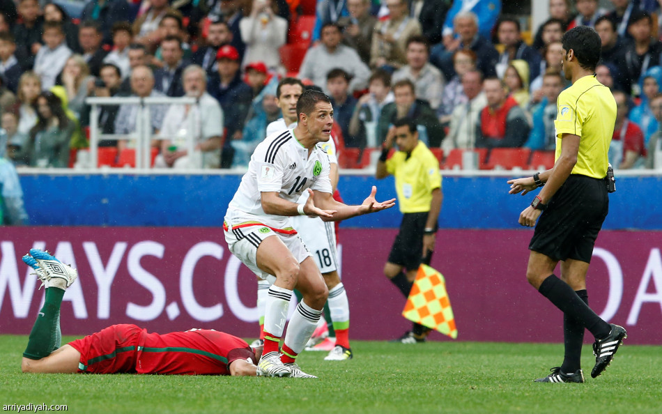 البرتغال تطيح بالمكسيك وتحتل المركز الثالث في كأس القارات