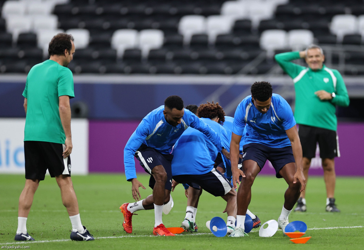 الهلال.. تدريب أخير