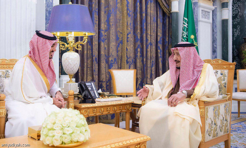 الملك يستقبل أبطال الأولمبية
