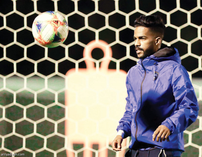 صورة التقطت أمس لنواف العابد لاعب فريق الهلال الأول لكرة القدم خلال الحصة التدريبية في طوكيو العاصمة اليابانية استعدادًا لمواجهة أوراوا الياباني الأحد المقبل ضمن إياب نهائي دوري أبطال آسيا (المركز الإعلامي ـ الهلال)