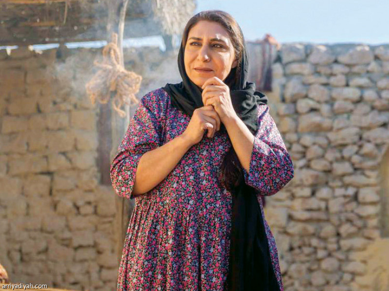 صورة التقطت لهيفاء عادل الفنانة الكويتية في أحد مشاهد المسلسل (المركز الإعلامي ـ إم بي سي)
