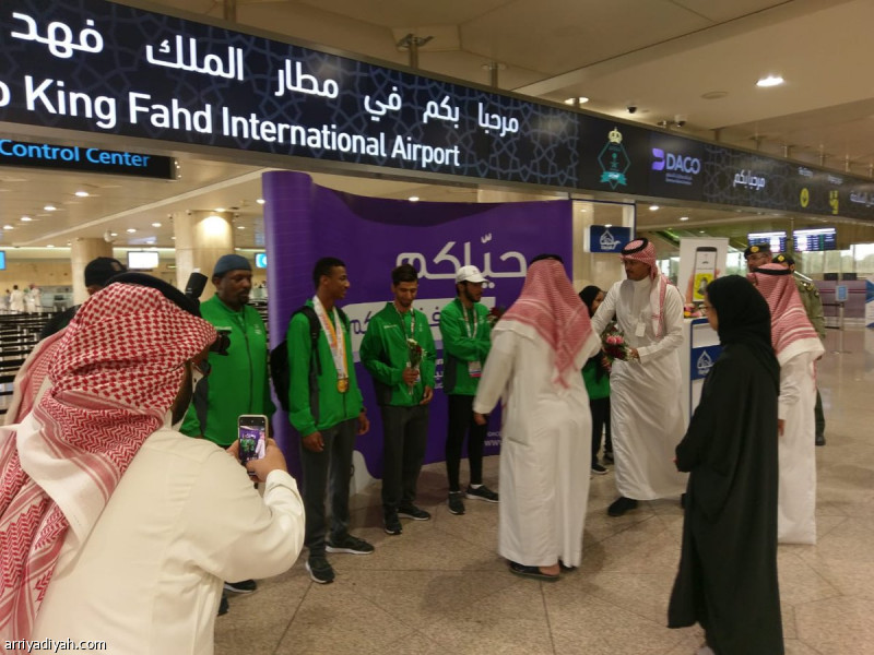 استقبال مميز لأبطال الأولمبياد الخاص