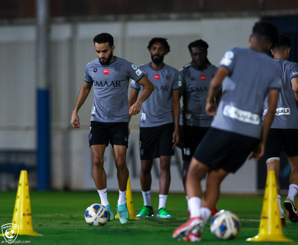 سالم يدخل تدريبات الهلال الجماعية