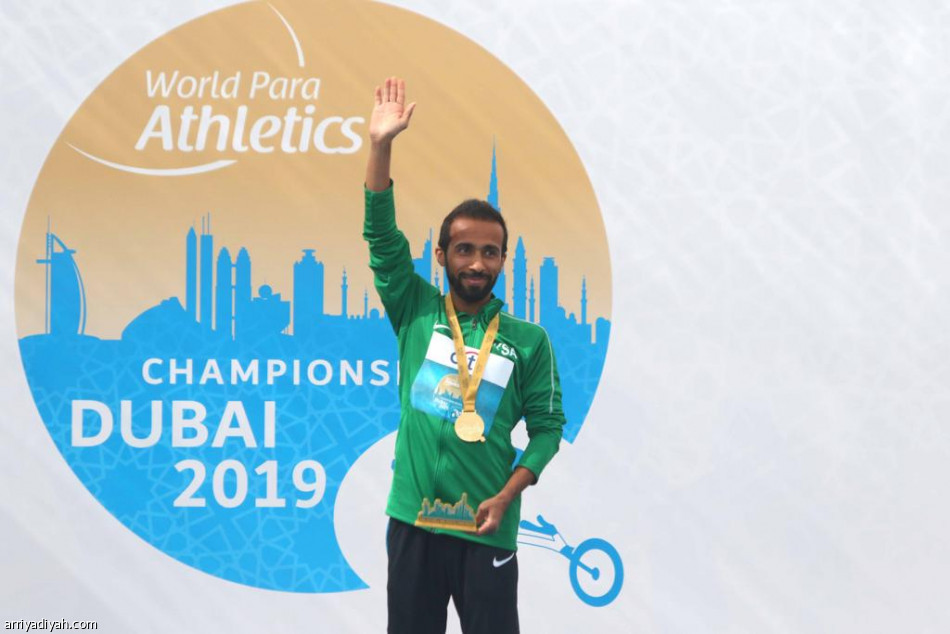 الصناع يحقق ذهبية العالم في سباق 400 متر