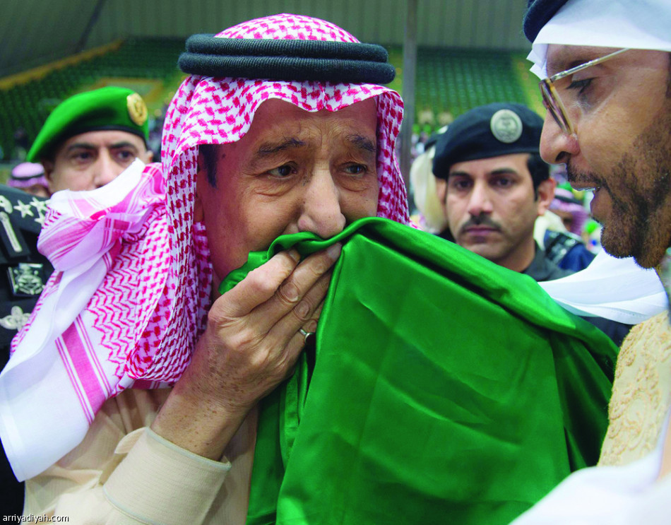 خادم الحرمين يرعى حفل العرضة السعودية