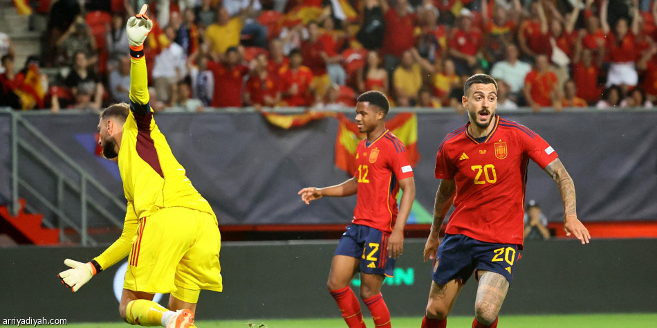 دوري الأمم.. إسبانيا تلحق بكرواتيا في النهائي