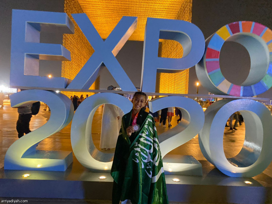 آية تحصد برونزية جمباز «إكسبو دبي 2020»