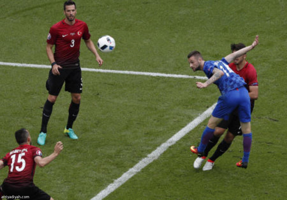 يورو 2016 : كرواتيا تعبر تركيا بهدف مودريتش