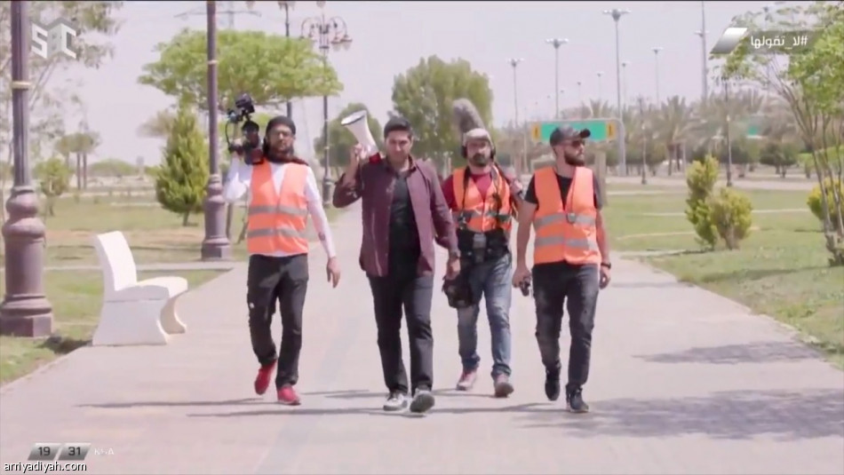 ظهور مختلف لأبو الهش في قناة الوطن في برنامج المسابقات «لا تقولها»