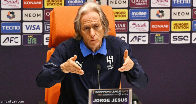جورجي جيسوس يؤكد أهمية مباراة الهلال ضد الأهلي في نصف نهائي دوري أبطال آسيا ويقلل من أهمية زيادة عدد الأجانب في الأهلي