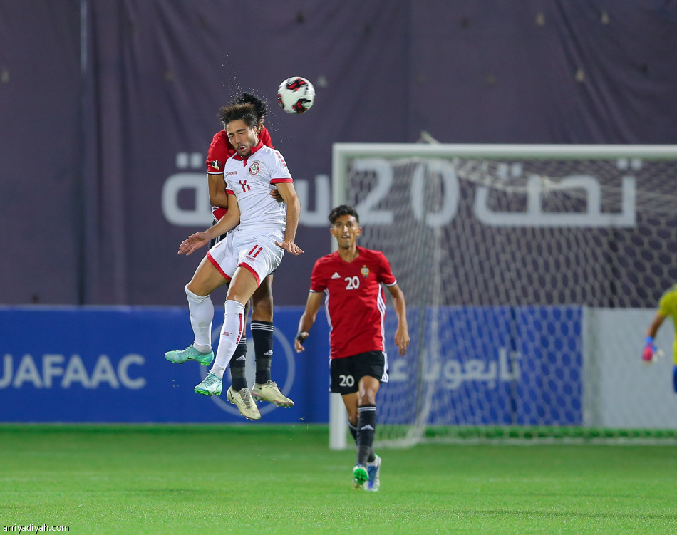 ليبيا تقصى لبنان من كأس العرب