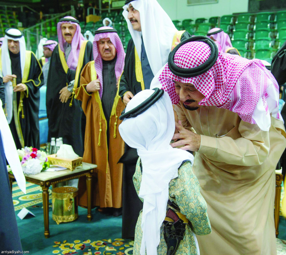 خادم الحرمين يرعى حفل العرضة السعودية