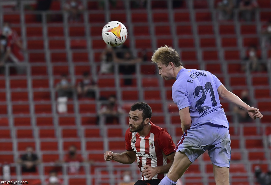 ديباي ينقذ برشلونة من الخسارة أمام أتلتيك بلباو