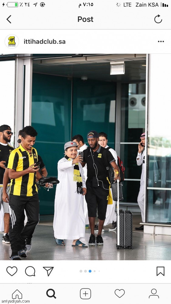 الاتحاد 
يسيطر على إنستجرام