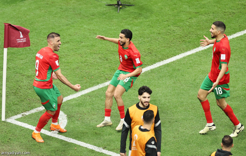 عادل رقم الأخضر.. المغرب بطل العرب #المغرب_الأردن 