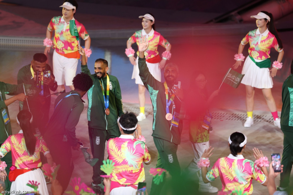 ختام الآسياد الشاطئية