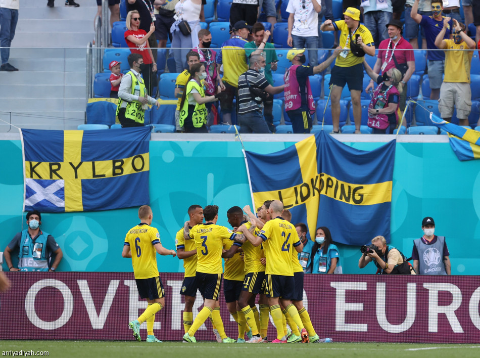 جزائية «فورسبيرج» تمنح السويد الانتصار الأول