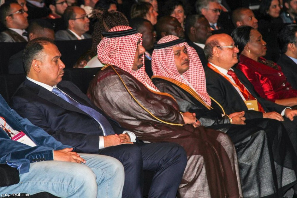 نواف بن سعد يتسّلم جائزة التميز من منظمة هوريو